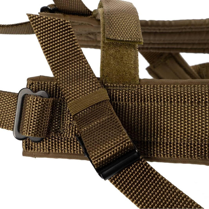 Non-Stop dogwear Freemotion Harness WD |Olive| ideal fr Widerstandstraining, Gre:4