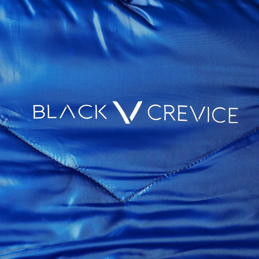 BLACK CREVICE Kinder-Schlafsack I Outdoor-Schlafsack I Schlafsäcke I Camping-Schlafsack inkl. Packsa