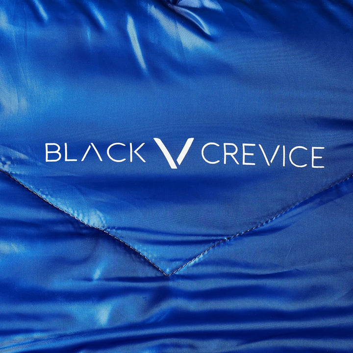 BLACK CREVICE Kinder-Schlafsack I Outdoor-Schlafsack I Schlafsäcke I Camping-Schlafsack inkl. Packsa