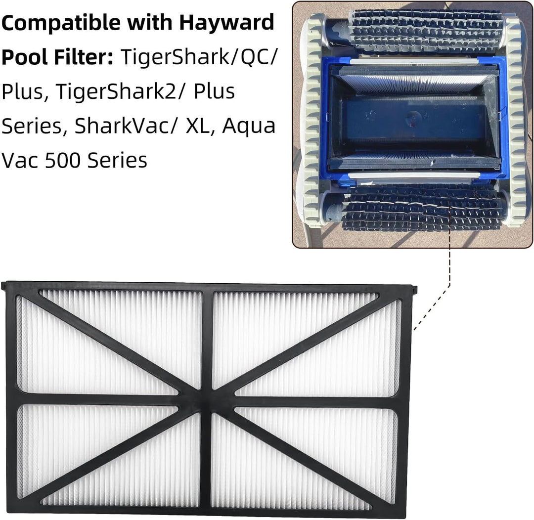 deawater RCX70101 Filterkartuschen, Nachfüllset für Hayward Robotic AquaVac, TigerShark und SharkVac