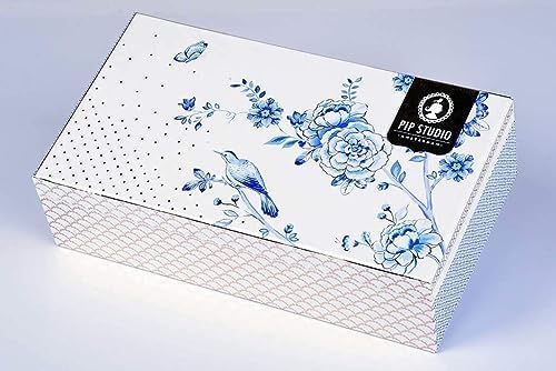 PIP Studio Royal White Blue Set 2 Teetassen und Untertassen