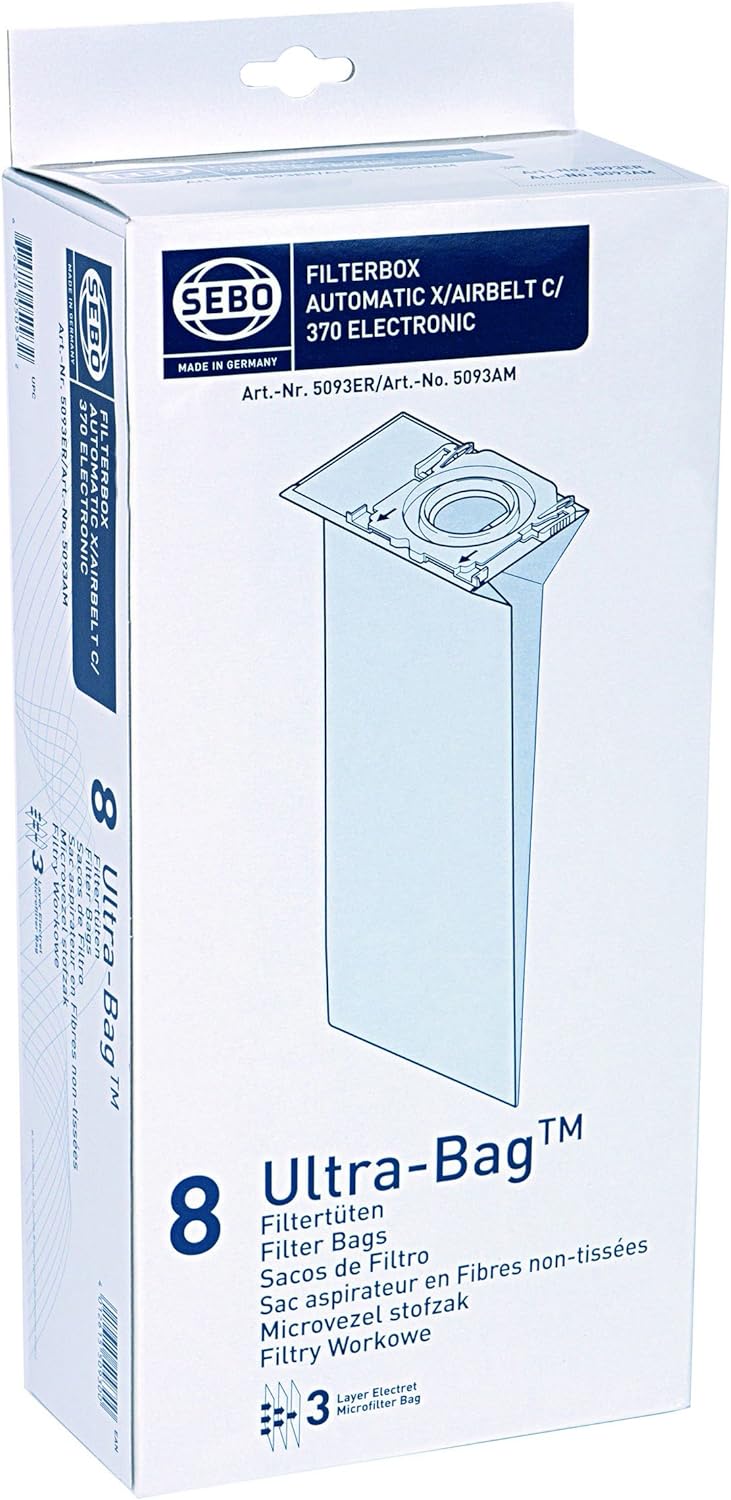 Sebo – Staubsaugerbeutel X/C/370 – 5093ER