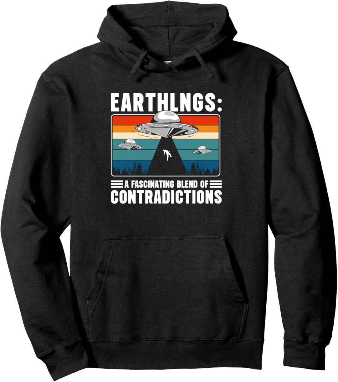 Earthlings: A Fascinating Blend Of Contradictions Pullover Hoodie