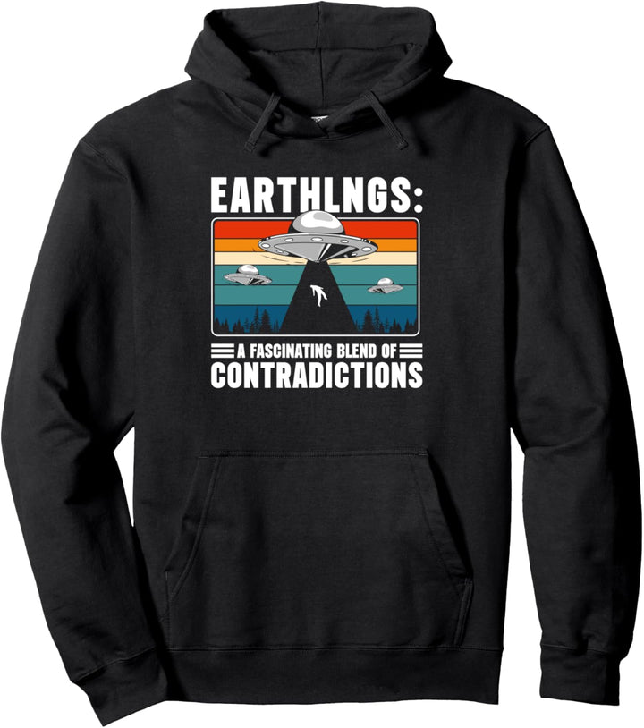 Earthlings: A Fascinating Blend Of Contradictions Pullover Hoodie