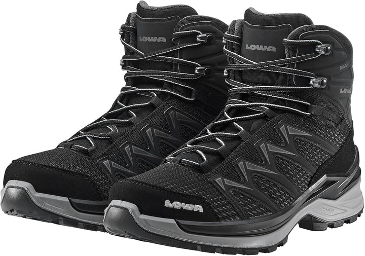 LOWA Stiefel mittel INNOX PRO GTX MID [2024] 46.5 EU Blau Grau, 46.5 EU Blau Grau