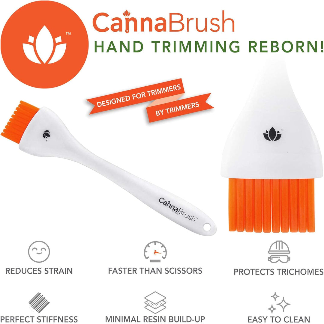 CannaBrush CB1000 Trimmbürste, Weiss, Weiss