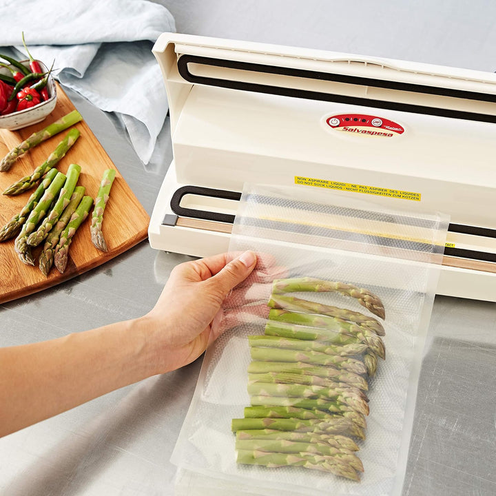 Reber 9340 N Gerät für Vakuum-Verpackung 830 MB, 18 l/min, 180 W, Weiss