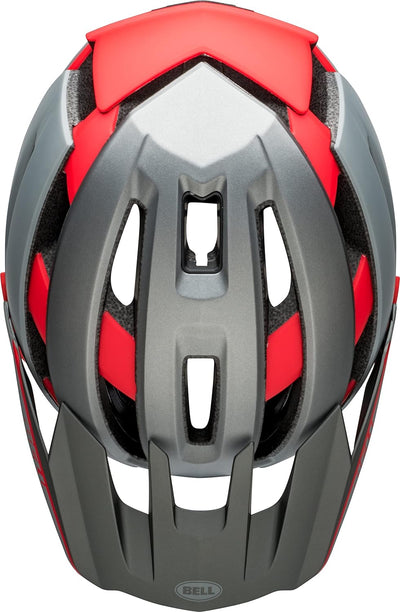 BELL Super Air R Spherical MTB Fahrrad Helm matt rot/grau 2024, M