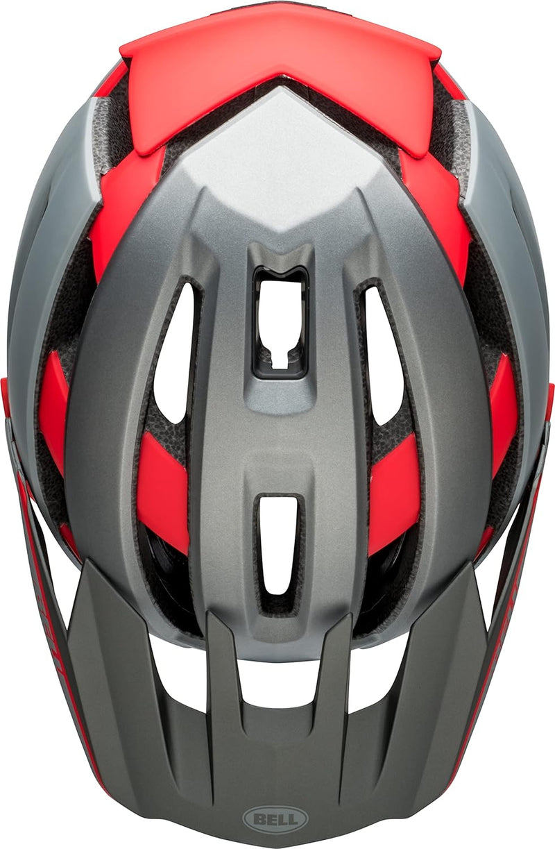 BELL Super Air R Spherical MTB Fahrrad Helm matt rot/grau 2024, M