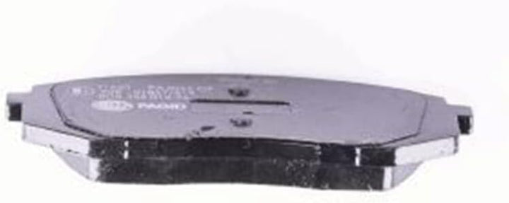 HELLA PAGID 8DB 355 012-961 Bremsbelagsatz - T1660 - Dicke/Stärke: 16.6mm - mit akustischer Verschle