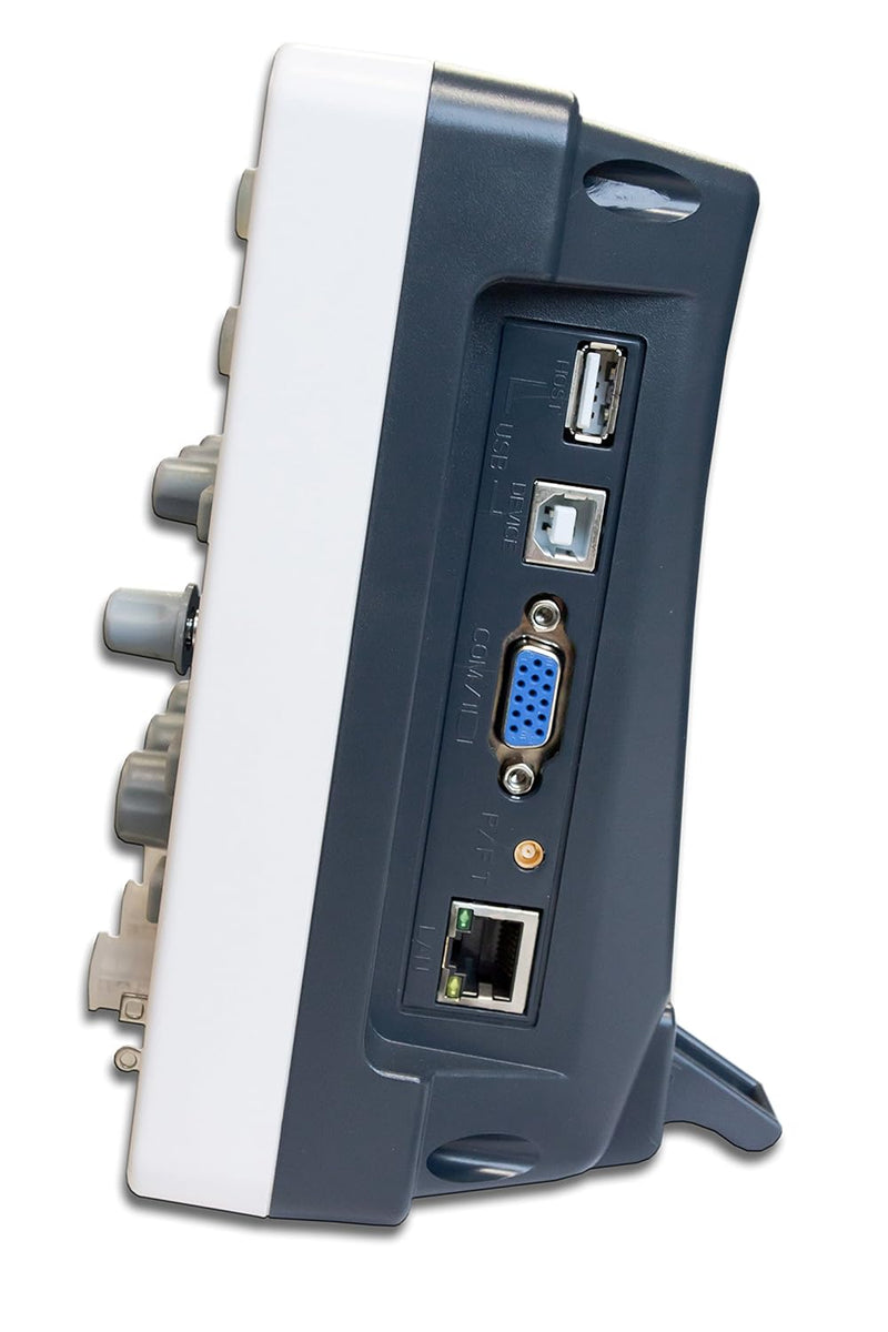 PeakTech 1265 – 2-Kanal Speicher-Oszilloskop (30MHz) mit USB-, VGA-, LAN-Schnittstelle & 8“ Hochaufl