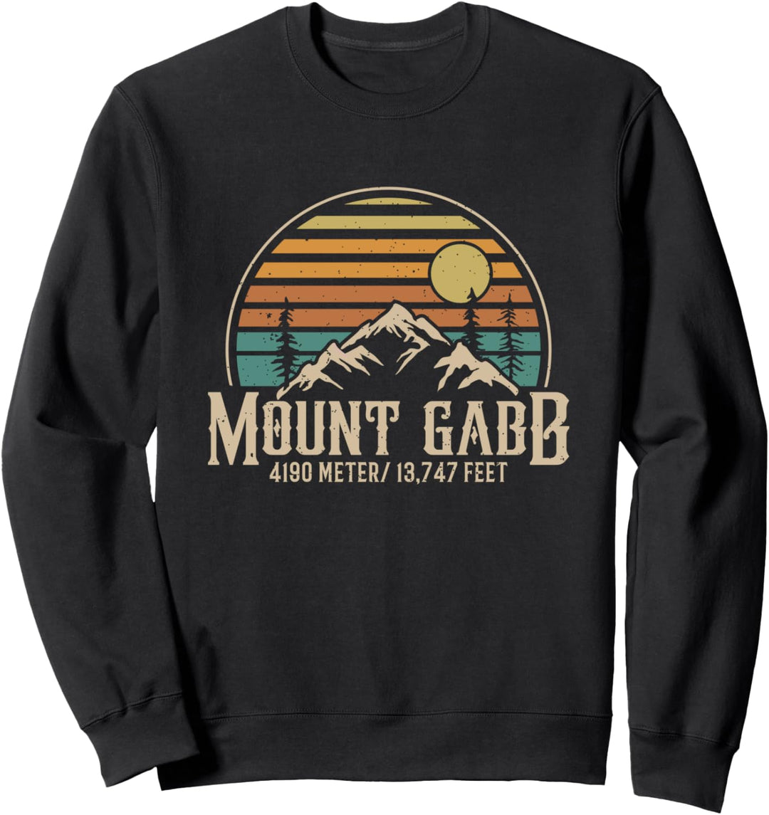 Camping Kalifornien Wandern Berg Outdoor Mount Gabb Sweatshirt