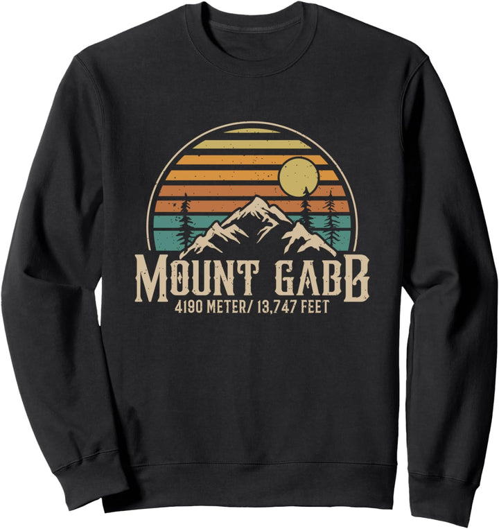Camping Kalifornien Wandern Berg Outdoor Mount Gabb Sweatshirt
