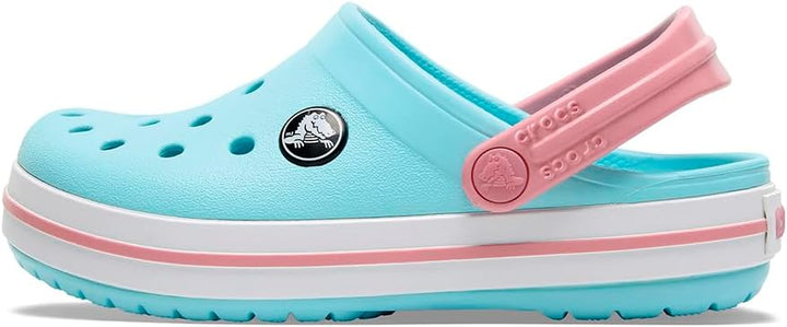 Crocs Unisex Kinder Crocband K Clog 28/29 EU Ice Blue White, 28/29 EU Ice Blue White