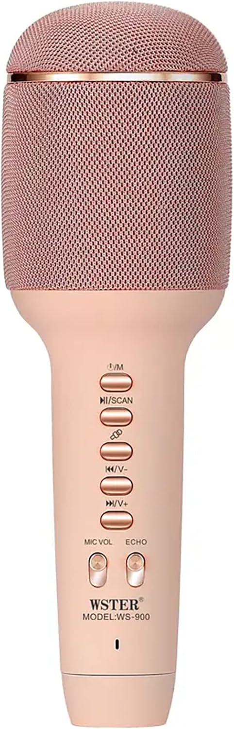 ELLENNE KARAOKE BLUETOOTH MIKROFON MIT LAUTSPRECHER FÜR ERWACHSENE – DUAL WIRELESS KARAOKE – DUAL WS