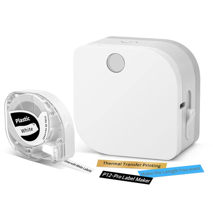 Phomemo P12 Pro Beschriftungsgerät Handgerät | Mini Bluetooth Etikettiergerät mit Etikettenband | US