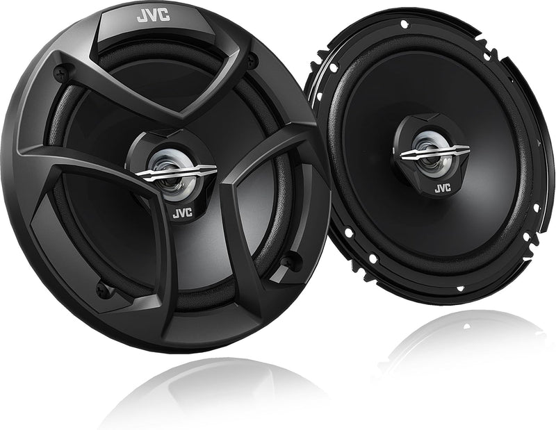 JVC CS-J620 Koaxial Lautsprecher (16 cm, 2-Wege) schwarz & CS-J420X 10 cm 2-Wege-Koaxial-Lautspreche