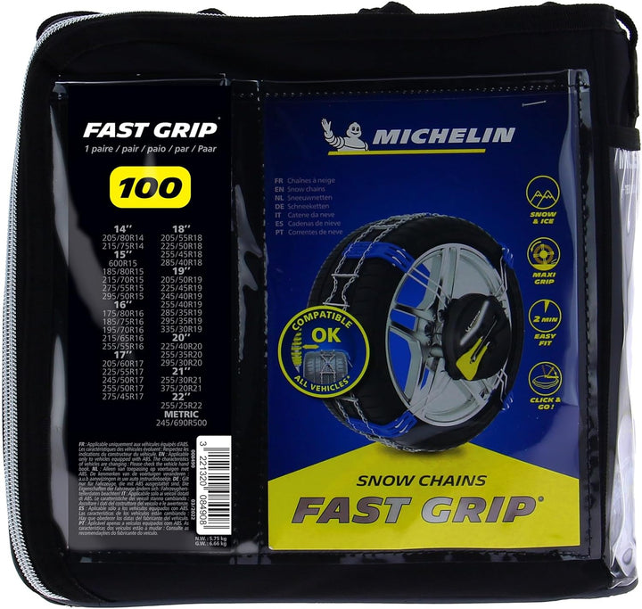 MICHELIN Fast Grip Front-Schneeketten N°100, N°100