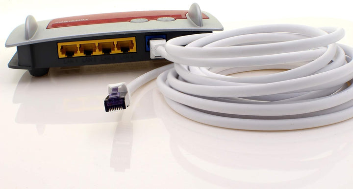 1aTTack.de 10x 0.25 M CAT7 Netzwerkkabel - 10 Gigabit - RJ45 Patchkabel Ethernet Kabel (SFTP PIMF LS
