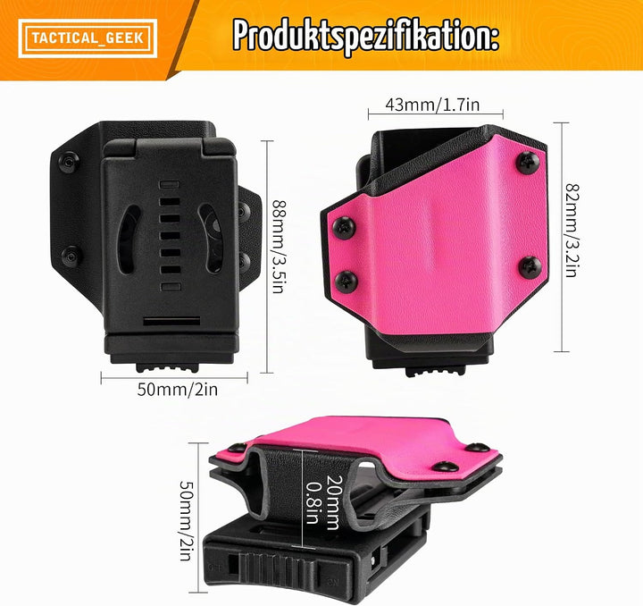 TACTICAL GEEK TGCode G4 Kydex Holster für LEATHERMAN Multitool, mit Einstellbare Spannung, Passend f