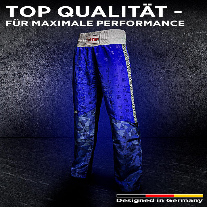 TOP TEN Kickboxhose „Prism“ M Blau, M Blau