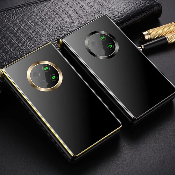 Senioren Klapptelefon, Entsperrt 3G SOS Big Button GSM Handy Klapptelefon 2,8 Zoll LCD und Prominent
