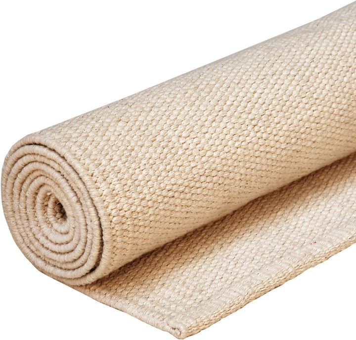 YOGA RUG Yoga-Teppich aus Baumwolle, Mysore Yoga-Rug, Auflage aus Naturmaterial für Ashtanga oder Ho