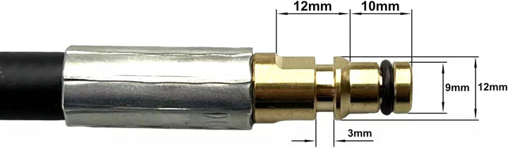 Quick-Click - Quick Connect Adapter passend für Hochdruckschläuche mit M22 x 1,5 IG - Für Kärcher, K