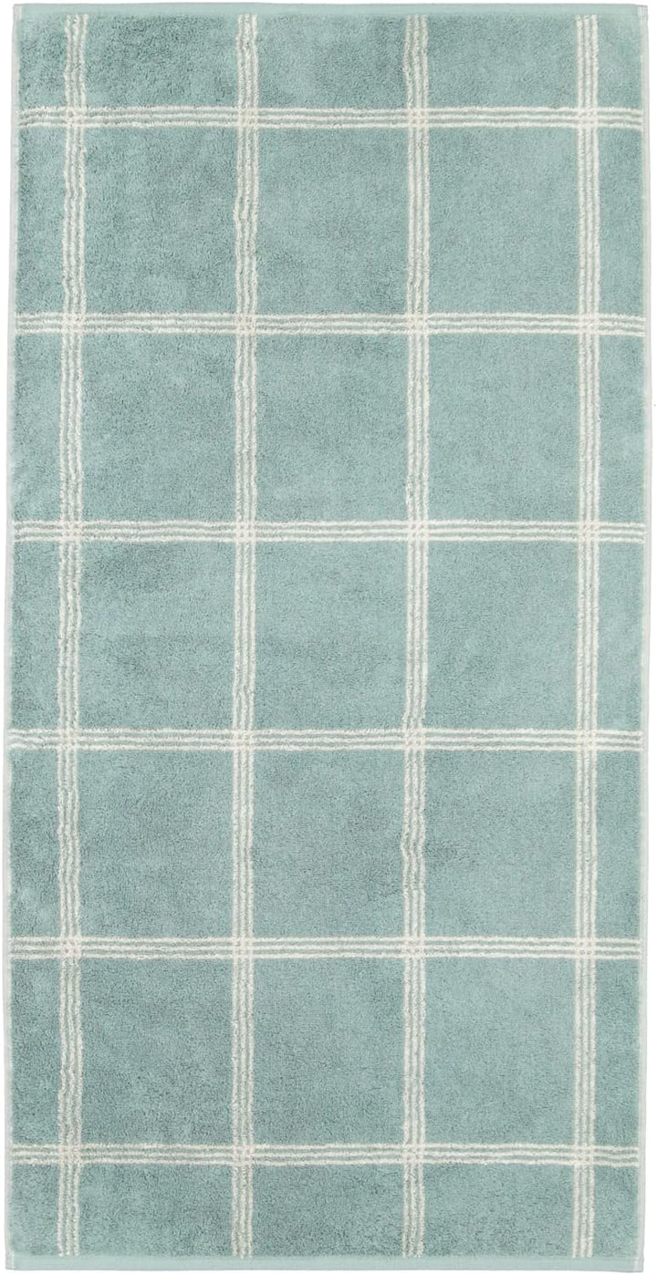CAWÖ Home Handtücher Luxury Home Two-Tone Grafik 604 Salbei - 43 Duschtuch 80x150 cm, Duschtuch 80x1