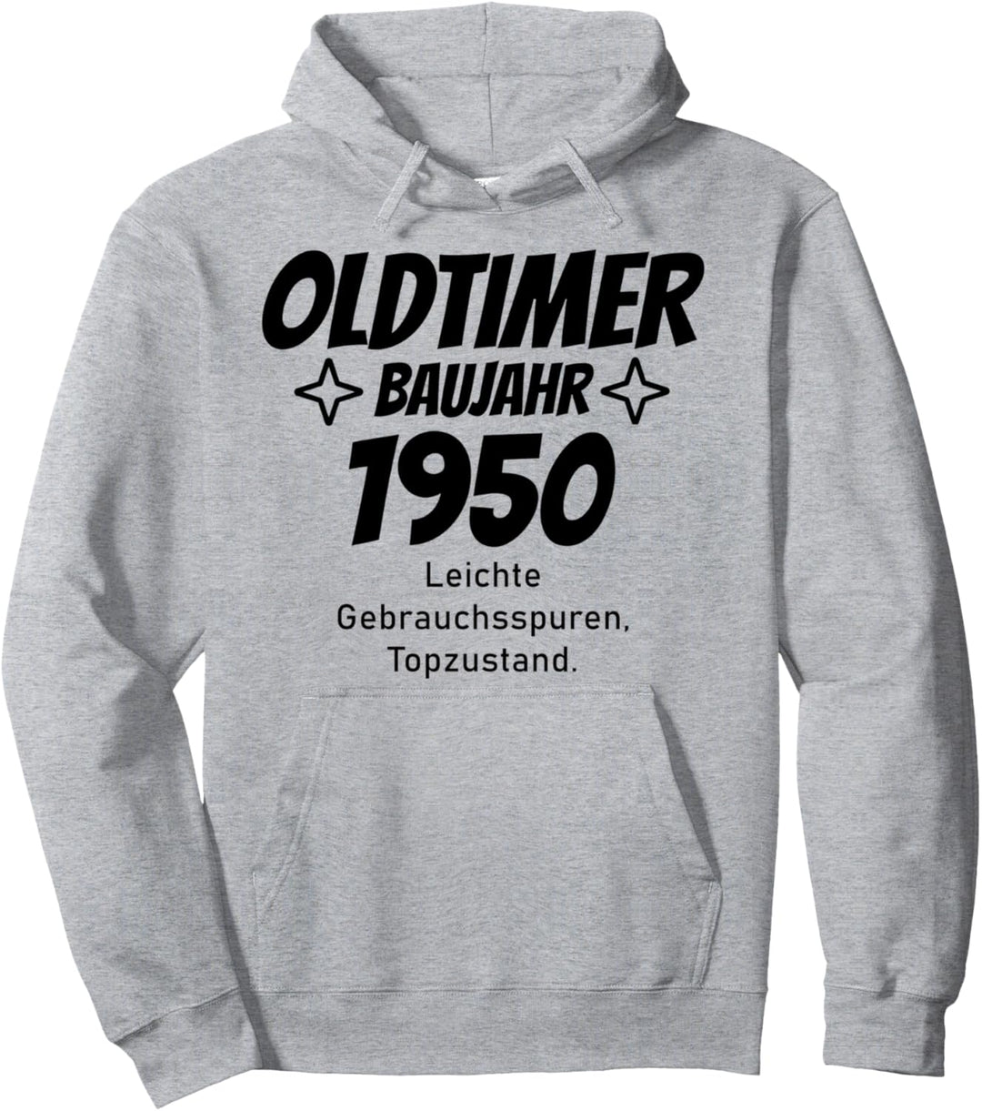 Oldtimer Baujahr 1950 Design Geburtstag lustig Pullover Hoodie