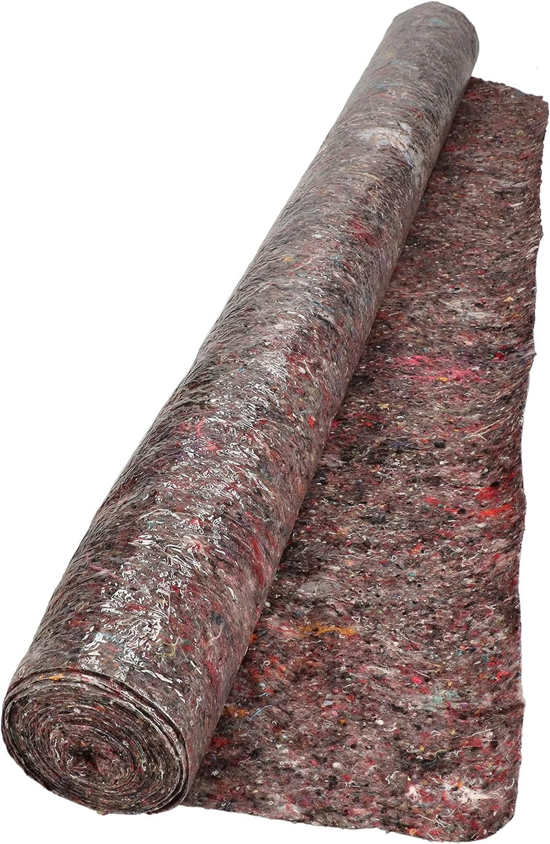 KOTARBAU® Malerfilzmatte Filz 1 x 25 m 180 g/m2 mit Anti-Rutsch-Folie als Bodenschutz, 1 x 25 m