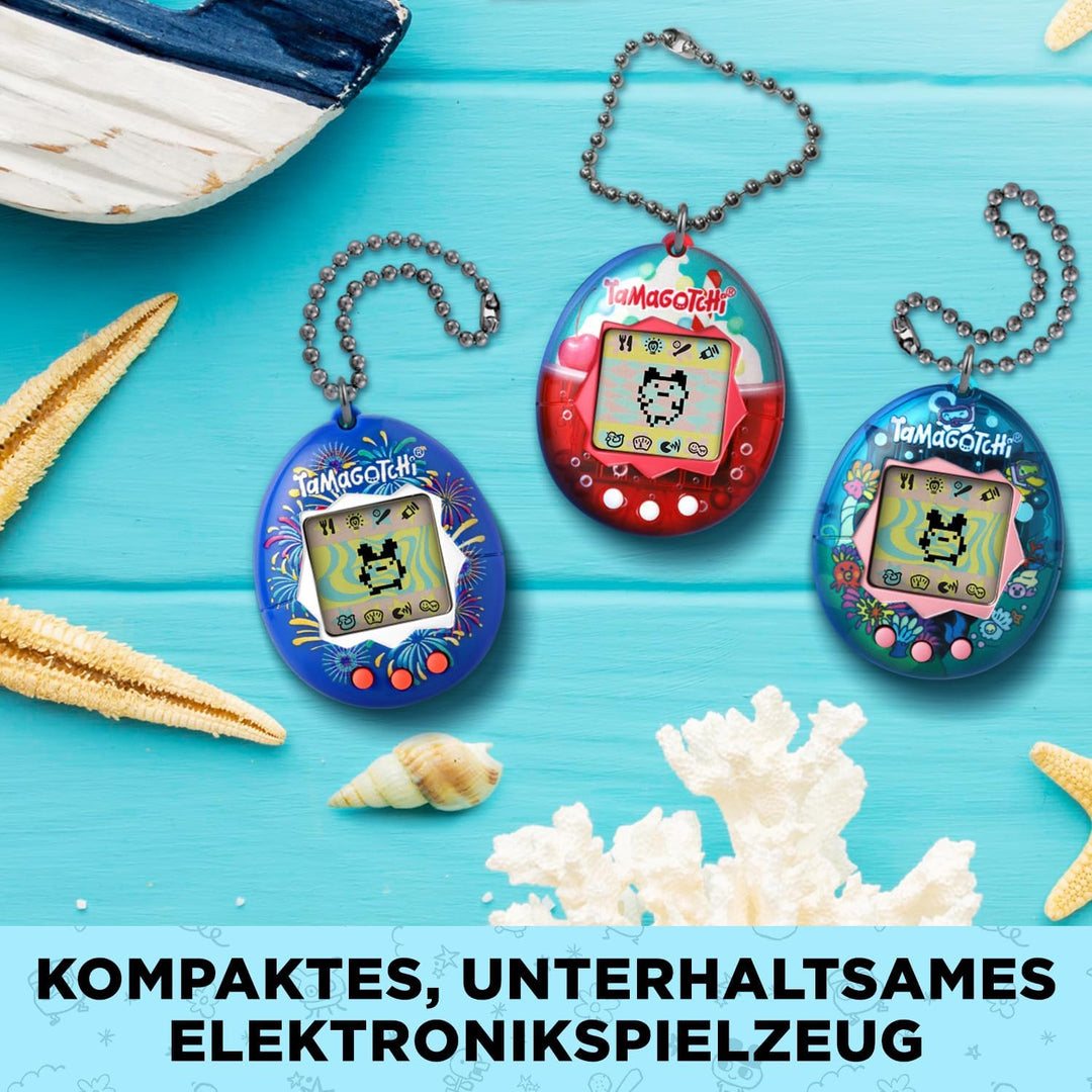 Bandai - Tamagotchi - Tamagotchi Original - Ozean - Elektronisches virtuelles Tier mit Farbdisplay,