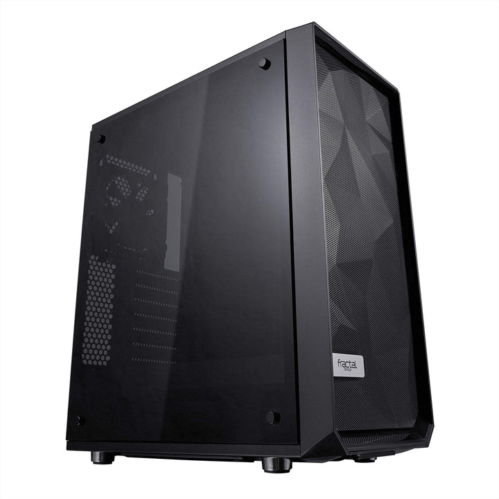 Fractal Design Meshify C Tempered Glass schwarz - Gehäuse - ATX, FD-CA-MESH-C-BKO-TG Black Dark Tint
