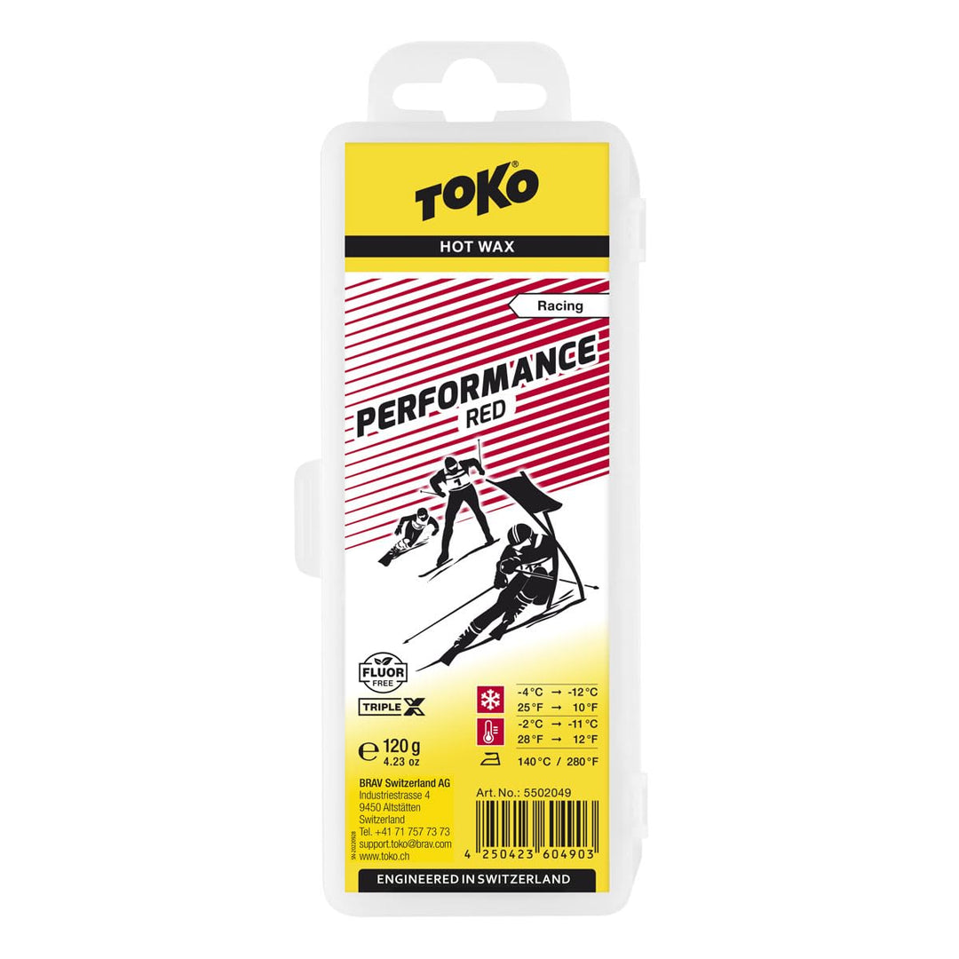 Toko Performance Heisswachs Rot 120 g