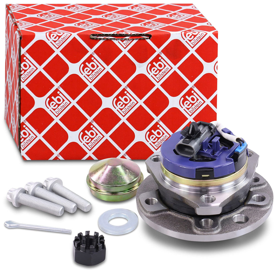 febi bilstein 24164 Radlagersatz mit Radnabe und Anbaumaterial , 1 Stück