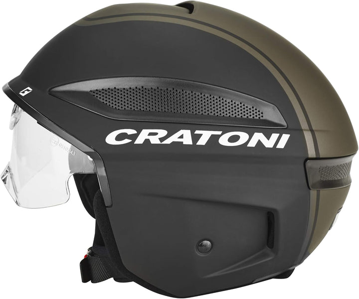 Cratoni Vigor Fahrradhelm, schwarz, M(56-57 cm)