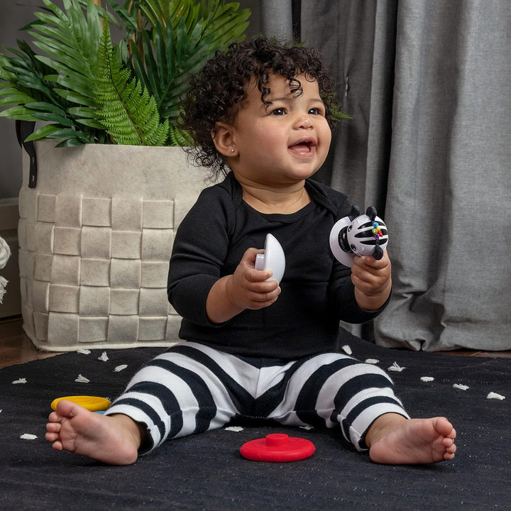 Baby Einstein, Stack & Wobble Zen BPA-freies Beissring Spielzeug für das Lernen von Ursache und Wirk
