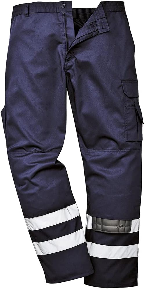 Portwest Unisex Hose Navy 33W / 31L S917, Navy 33W / 31L S917