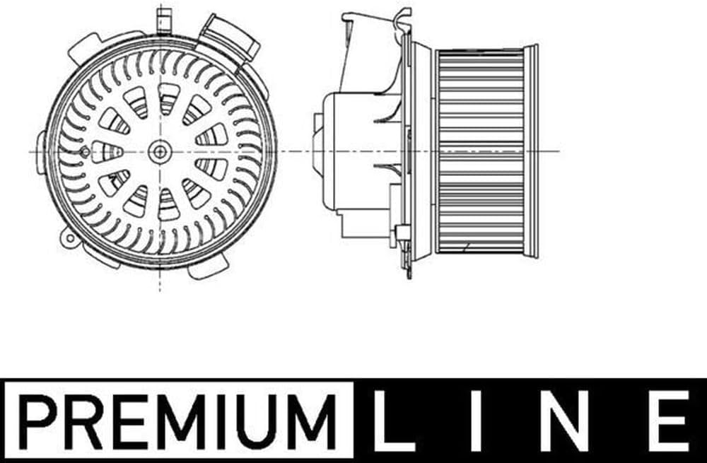 Mahle CR 62 000S AB 66 000P Innenraumgeblaese BEHR PREMIUM LINE