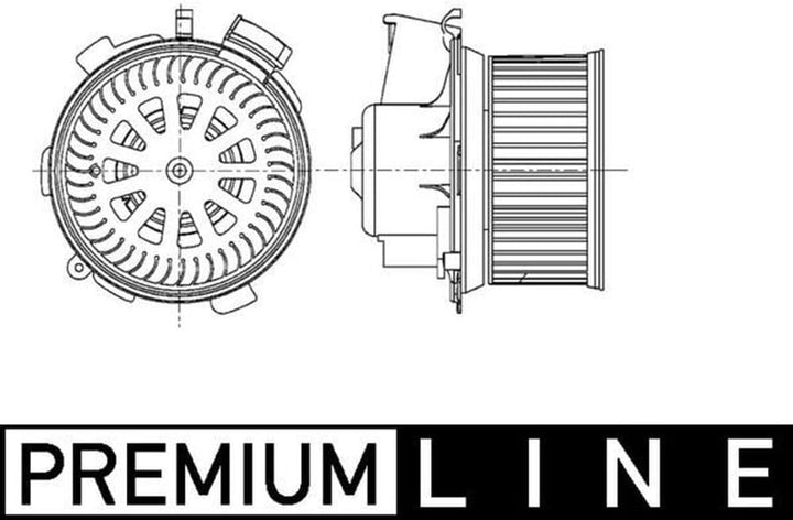 Mahle CR 62 000S AB 66 000P Innenraumgeblaese BEHR PREMIUM LINE