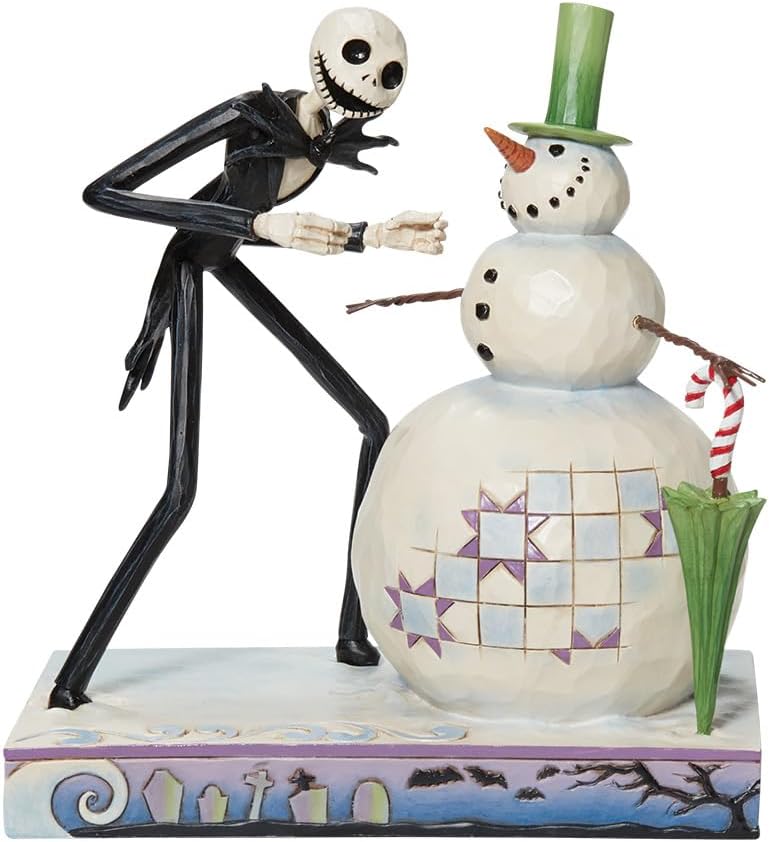 Enesco Nightmare Before Christmas Figur – A Snowy Discovery 6013056