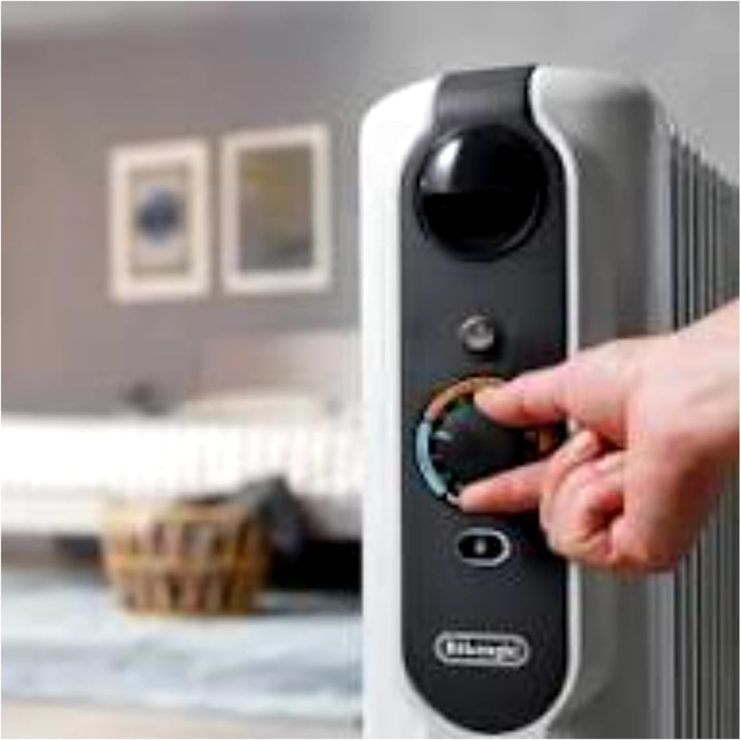 De'Longhi Radia S EasyTronic – Ölradiator für Räume bis 75 m³, Elektrische Heizung mit Energiesparmo
