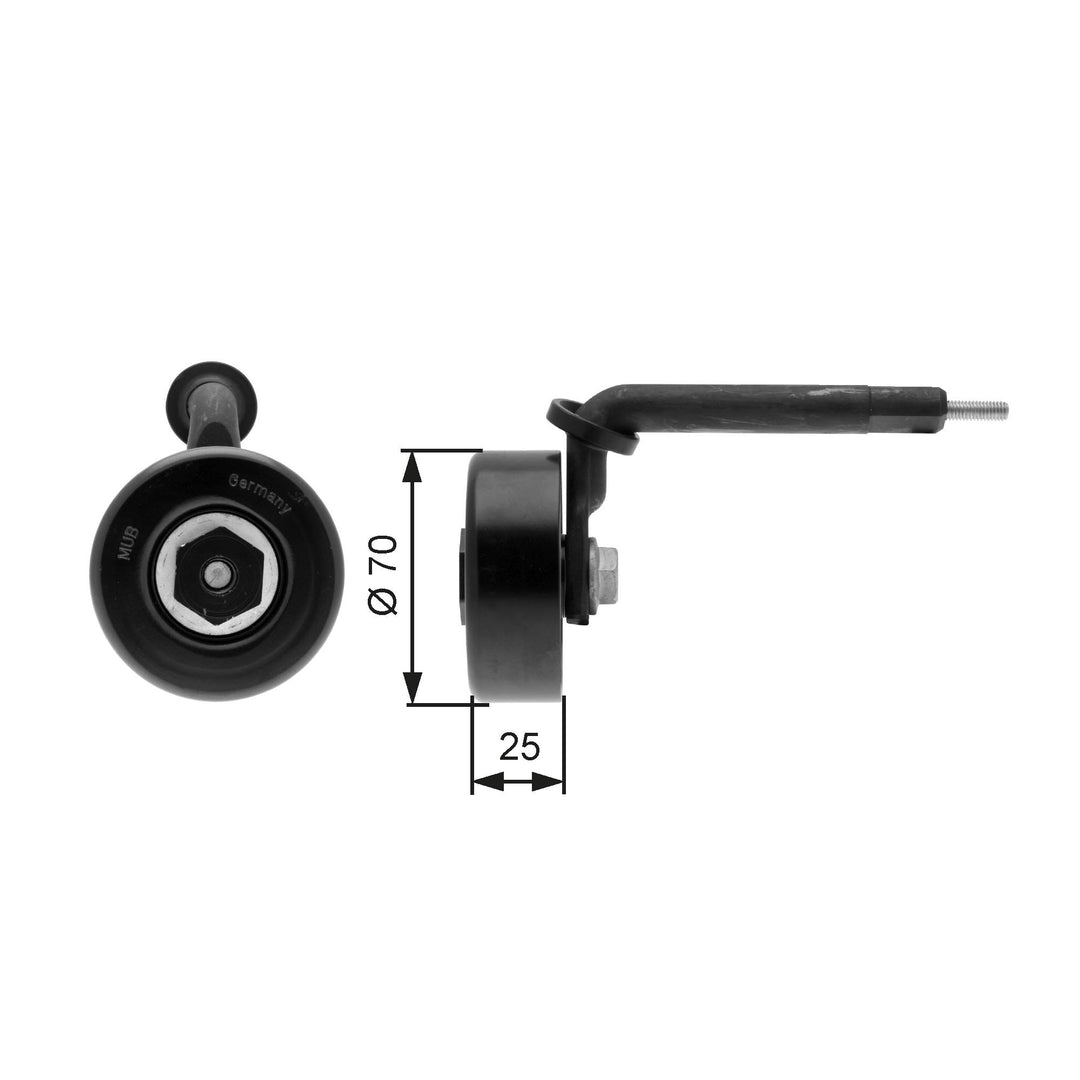 GATES DriveAlign Spannrolle T39015