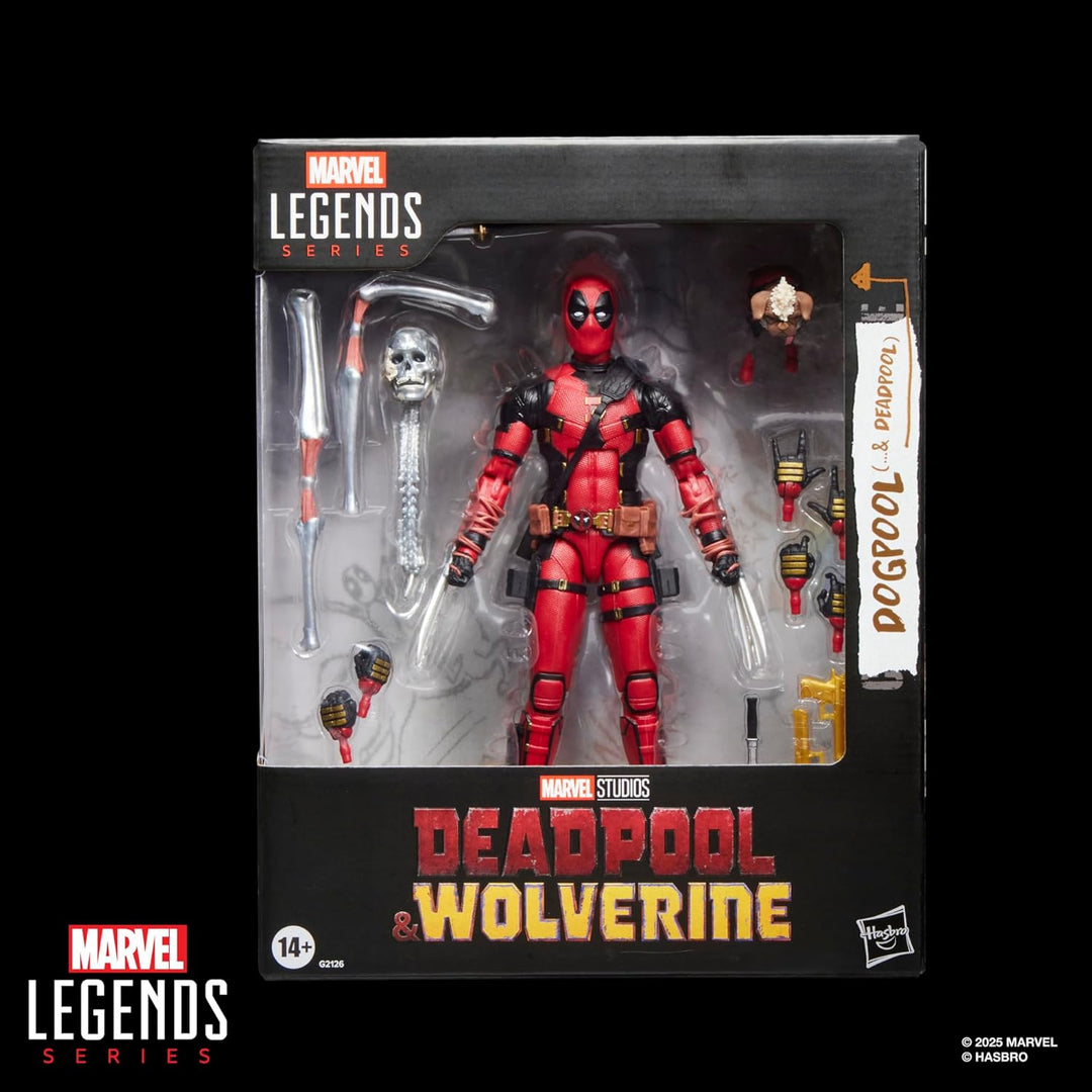 Marvel Legends Series Dogpool und Deadpool, Action-Figurengeschenk zum Sammeln zum Marvel Studios' F