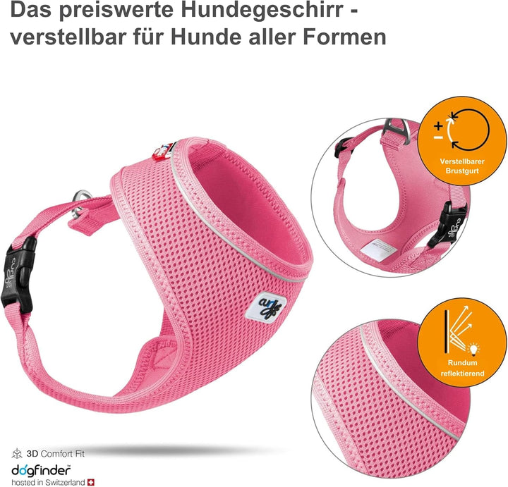 Basic Harness Air-Mesh Pink XS XS rosa, XS rosa