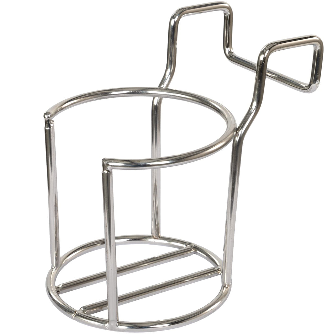 Flaschenhalter aus Edelstahl für den Strandkorb, zum seitlichen