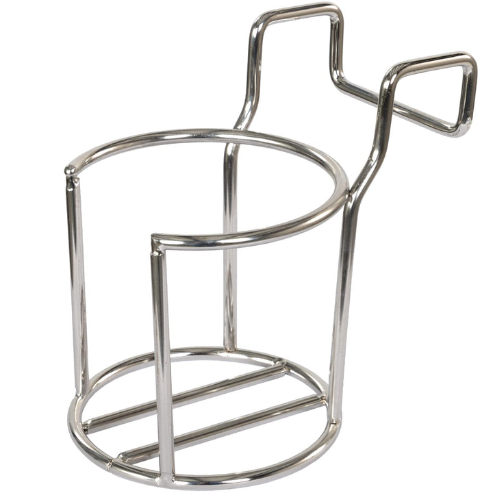 Flaschenhalter aus Edelstahl für den Strandkorb, zum seitlichen