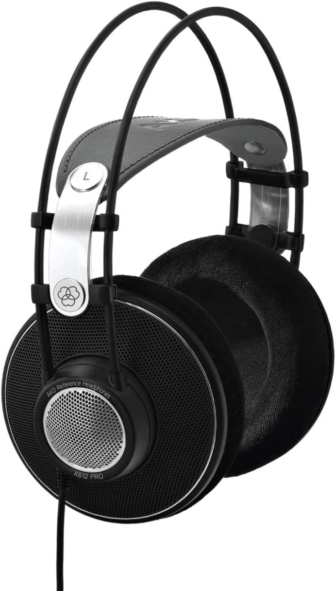 AKG K612PRO Offener Over-Ear-Studiokopfhörer der Premium-Referenzklasse, ausgefeilte offene Technolo