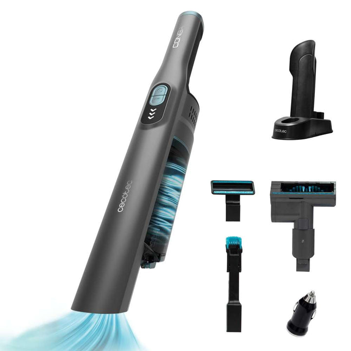 Cecotec Kabelloser Handstaubsauger für Auto und Polsterung Conga Rockstar Micro+ Clean&Car, 210W, Di