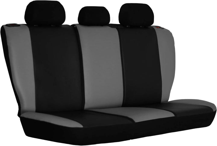 GSC Sitzbezüge Universal Schonbezüge kompatibel mit Mercedes C KLASSE W203 Grau, Grau